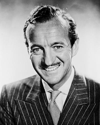 This is an image of 160766 David Niven Photograph & Poster