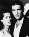 This is an image of 162006 Antonio Banderas & Salma Hayek Photograph & Poster