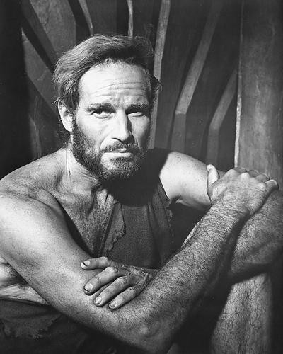 This is an image of 162261 Charlton Heston Photograph & Poster