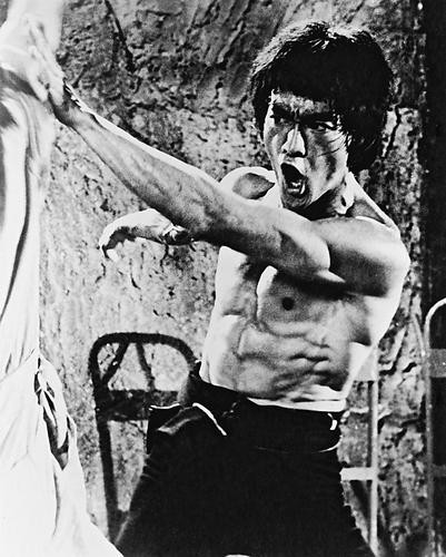 This is an image of 162463 Bruce Lee Photograph & Poster