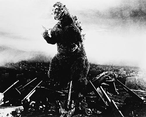 This is an image of 163170 Godzilla Photograph & Poster
