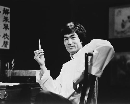 This is an image of 163204 Bruce Lee Photograph & Poster