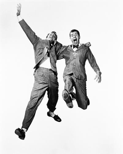 This is an image of 163434 Dean Martin & Jerry Lewis Photograph & Poster