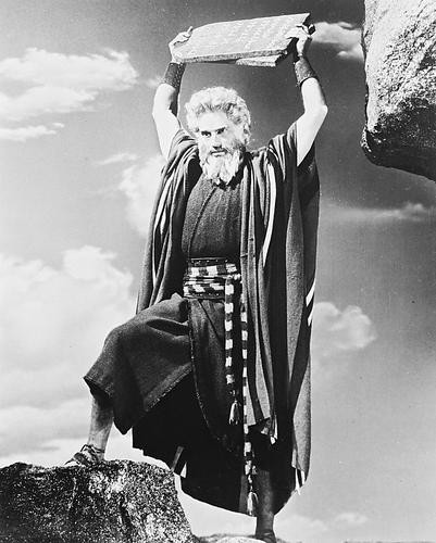This is an image of 163605 Charlton Heston Photograph & Poster