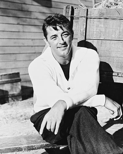This is an image of 164023 Robert Mitchum Photograph & Poster