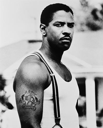 This is an image of 164058 Denzel Washington Photograph & Poster