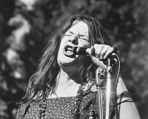 This is an image of 164381 Janis Joplin Photograph & Poster