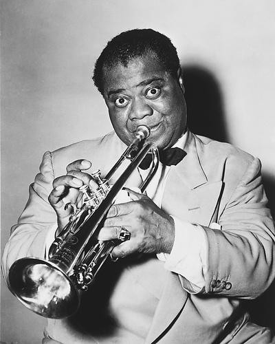 This is an image of 164858 Louis Armstrong Photograph & Poster