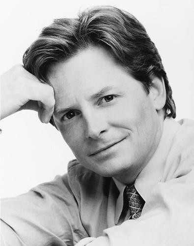 This is an image of 164896 Michael J.Fox Photograph & Poster