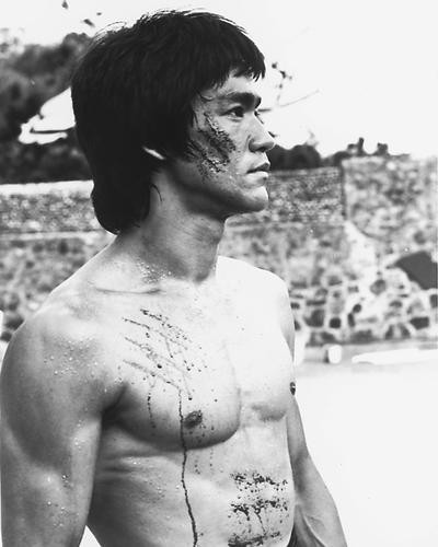 This is an image of 165013 Bruce Lee Photograph & Poster