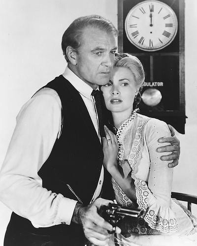 This is an image of 165898 Gary Cooper & Grace Kelly Photograph & Poster
