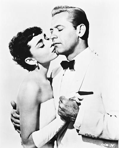 This is an image of 166924 Audrey Hepburn & William Holden Photograph & Poster