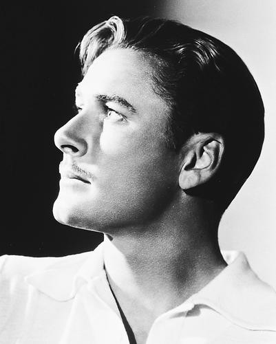 This is an image of 167107 Errol Flynn Photograph & Poster