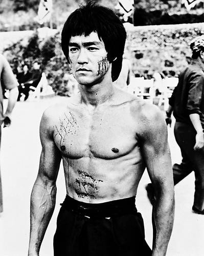 This is an image of 167221 Bruce Lee Photograph & Poster
