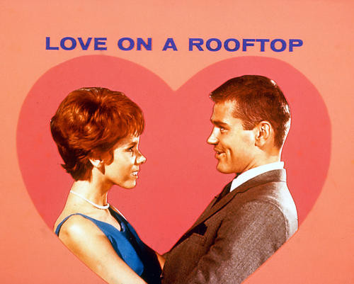 This is an image of 266432 Love on a Rooftop Photograph & Poster