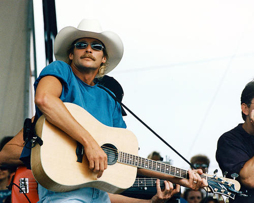 This is an image of 267387 Alan Jackson Photograph & Poster