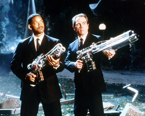 This is an image of 225899 Will Smith & Tommy Lee Jones Photograph & Poster