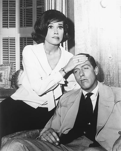 This is an image of 174306 Dick Van Dyke & Mary Tyler Moore Photograph & Poster