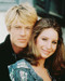 This is an image of 219212 Robert Redford & Barbra Streisand Photograph & Poster