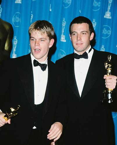 This is an image of 230859 Matt Damon & Ben Affleck Photograph & Poster