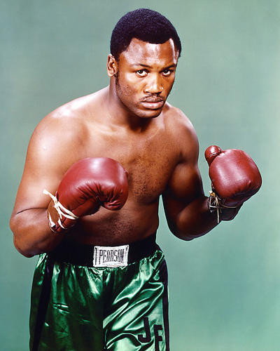 This is an image of 233607 Joe Frazier Photograph & Poster