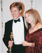 This is an image of 252546 Robert Redford & Barbara Streisand Photograph & Poster