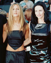 This is an image of 237458 Jennifer Aniston & Courtney Cox Photograph & Poster