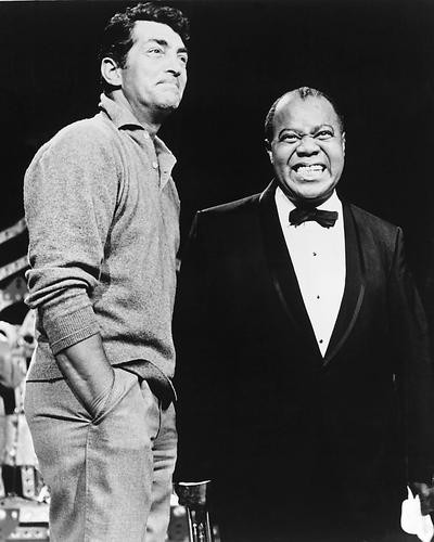 This is an image of 172526 Louis Armstrong & Dean Martin Photograph & Poster