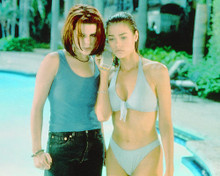 This is an image of 230949 Neve Campbell & Denise Richards Photograph & Poster