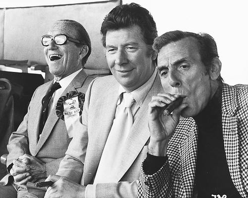 This is an image of 172334 Eric Sykes & Max Bygraves & Arthur Askey Photograph & Poster