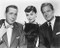 This is an image of 172461 Humphrey Bogart Audrey Hepburn and William Holden Photograph & Poster