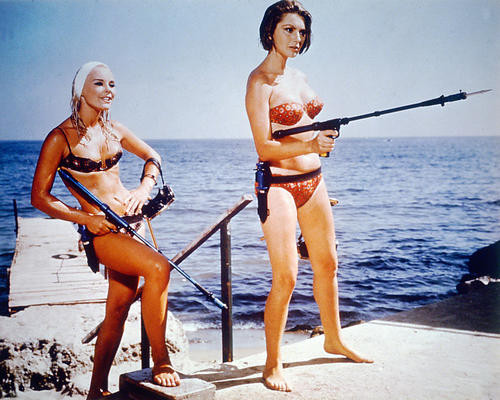 This is an image of 226237 Sylva Koscina & Elke Sommer Photograph & Poster