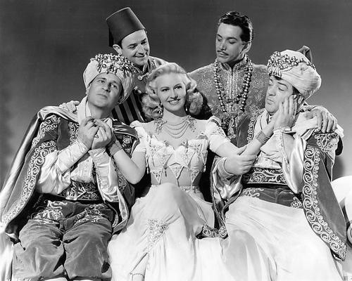This is an image of 194770 Abbott and Costello Lost in a Harem Photograph & Poster