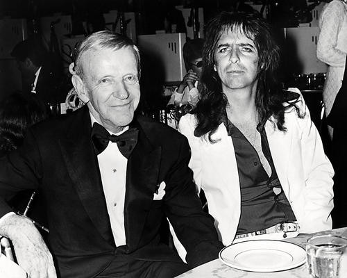 This is an image of 197215 Alice Cooper and Fred Astaire Photograph & Poster