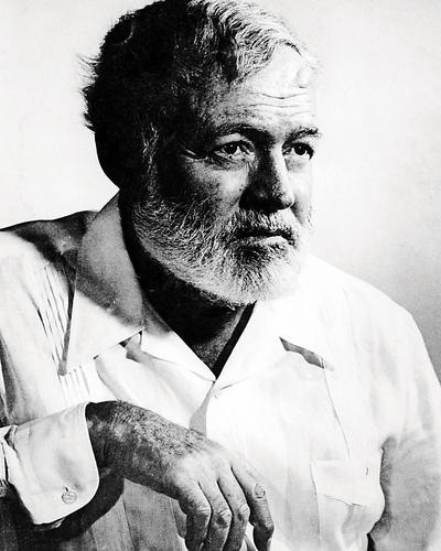 This is an image of 197937 Ernest Hemingway Photograph & Poster