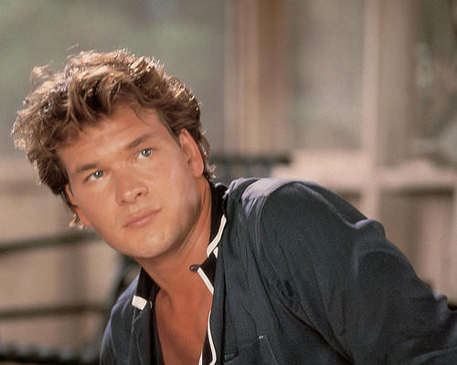 This is an image of 281077 Patrick Swayze Photograph & Poster