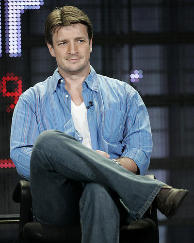This is an image of 281789 Nathan Fillion Photograph & Poster