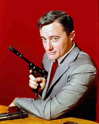 This is an image of 281797 Robert Vaughn Photograph & Poster