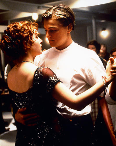 This is an image of 228542 Leonardo Dicaprio & Kate Winslet Photograph & Poster