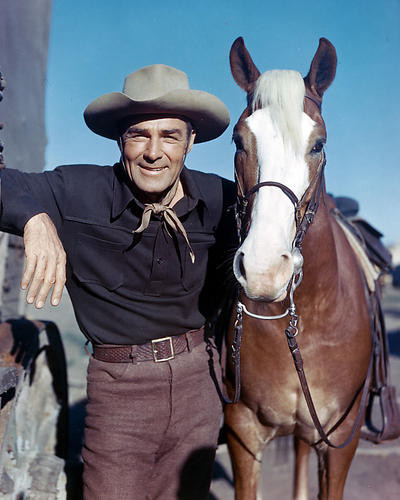This is an image of 228718 Randolph Scott Photograph & Poster