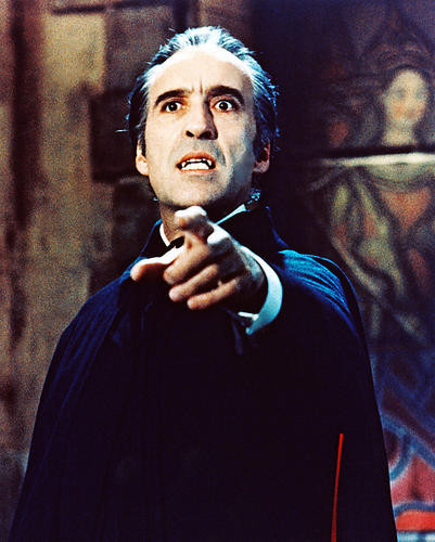 This is an image of 234133 Christopher Lee Photograph & Poster