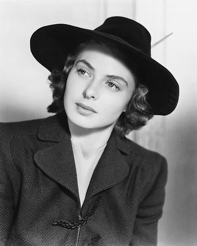 This is an image of 170213 Ingrid Bergman Photograph & Poster