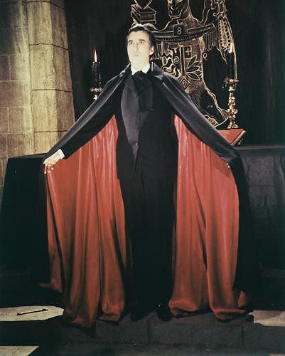 This is an image of 213061 Christopher Lee Photograph & Poster