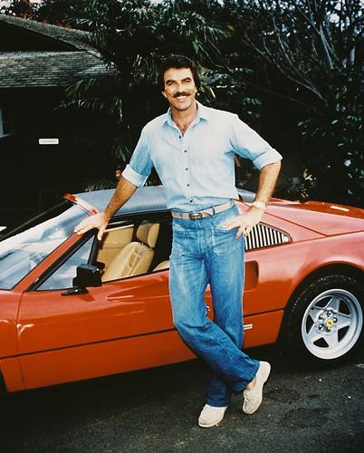 This is an image of 217356 Tom Selleck Photograph & Poster