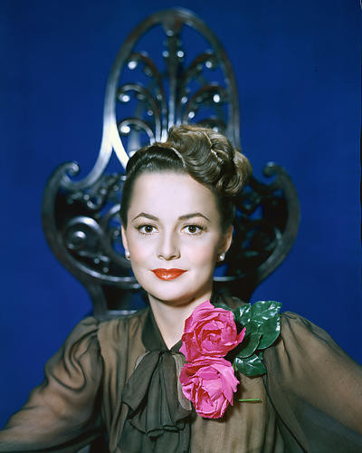 This is an image of 246003 Olivia De Havilland Photograph & Poster
