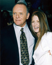 This is an image of 246464 Anthony Hopkins & Julianne Moore Photograph & Poster