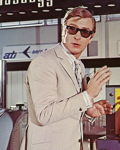 This is an image of 224799 Michael Caine Photograph & Poster