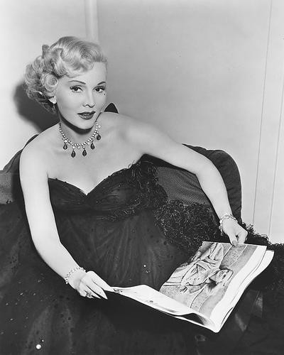 This is an image of 169698 Zsa Zsa Gabor Photograph & Poster