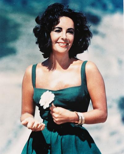 This is an image of 210328 Elizabeth Taylor Photograph & Poster