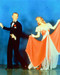 This is an image of 226528 Fred Astaire & Ginger Rogers Photograph & Poster